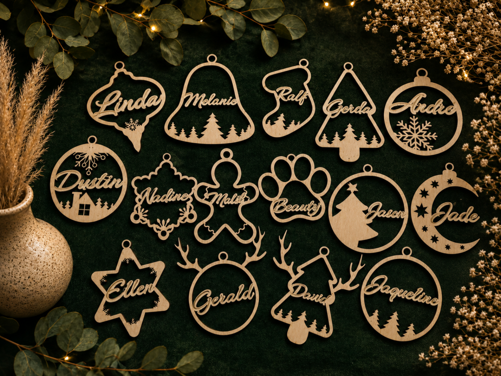 Inspirationen baumschmuck xmas personalisiert